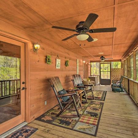 Cozy Hiawassee Cabin With Fire Pit And Mtn Views! Εξωτερικό φωτογραφία