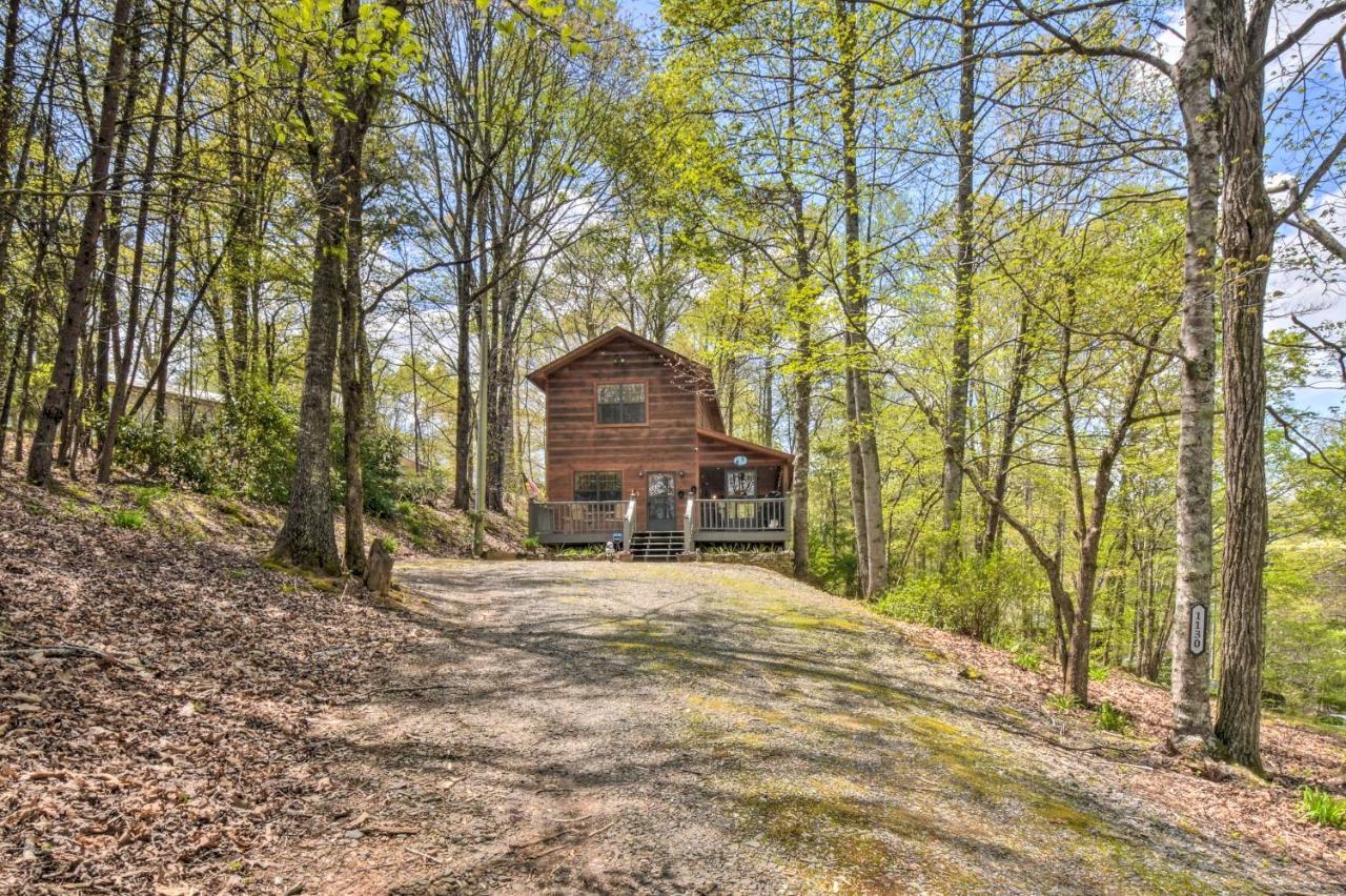Cozy Hiawassee Cabin With Fire Pit And Mtn Views! Εξωτερικό φωτογραφία